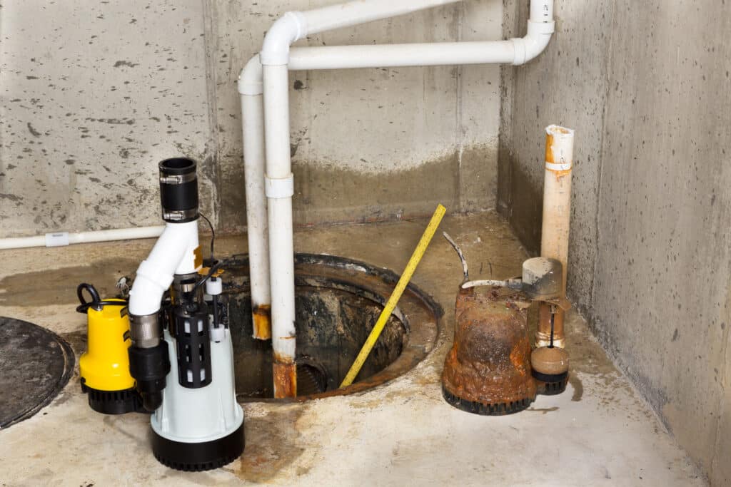 a sewage backup in your home
